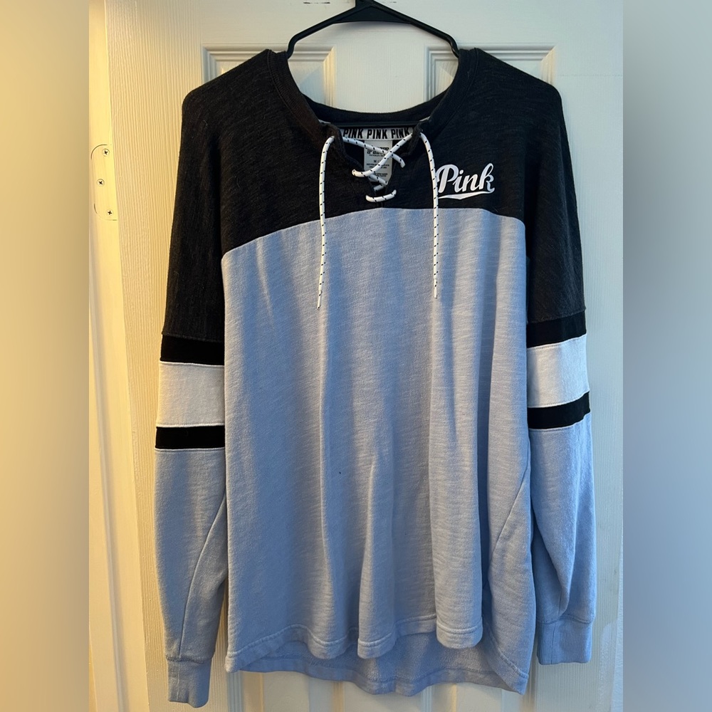 Pink long sleeved shirt, size medium